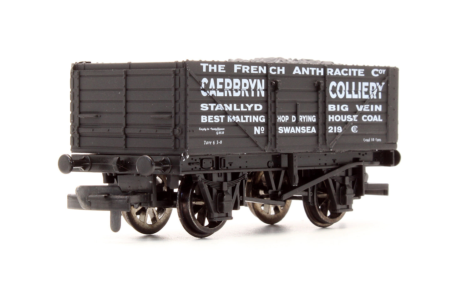 Pre-Owned 'Caerbryn Colliery' 7 Plank Wagon No.219 - Limited Edition