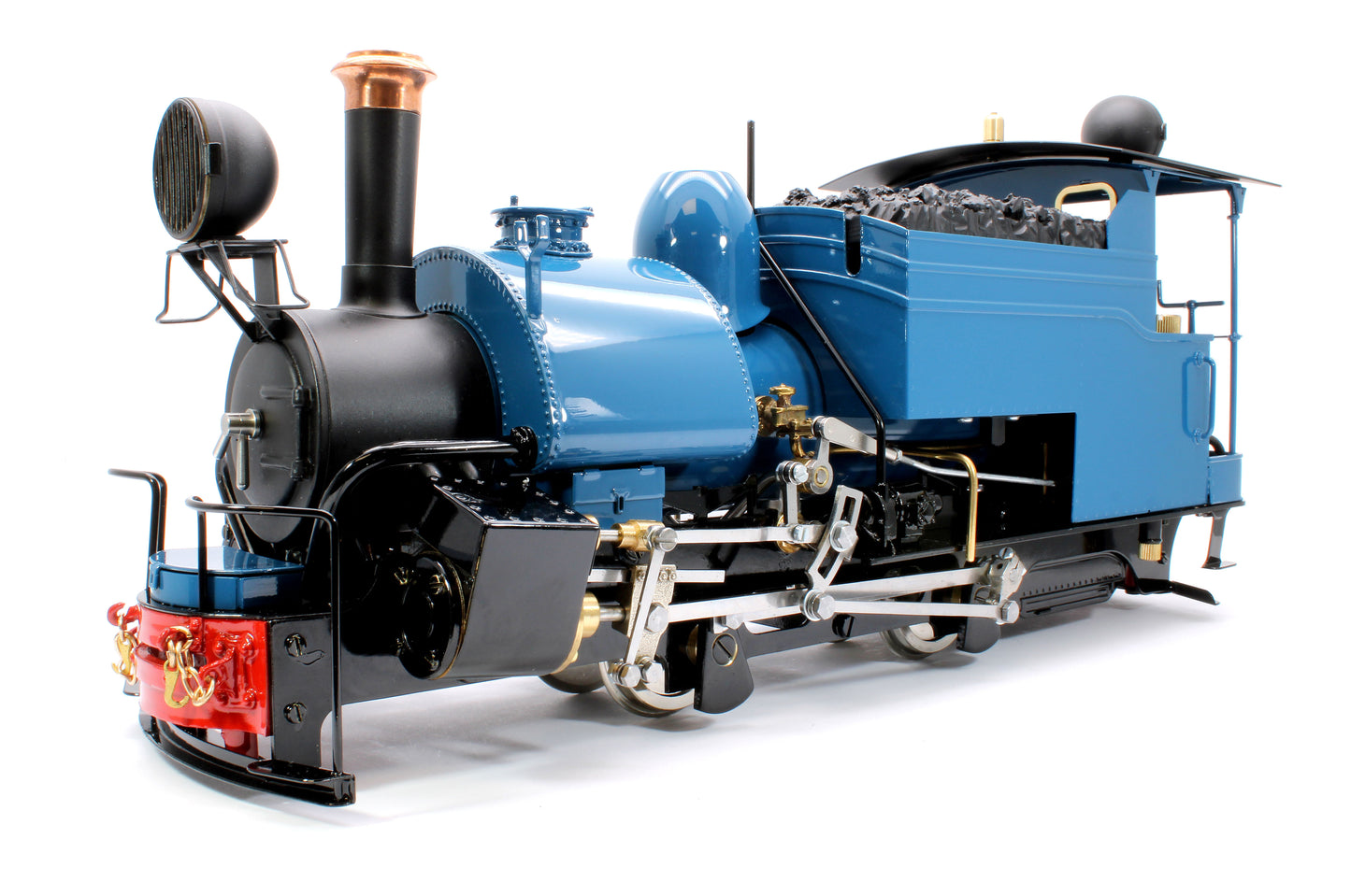 Class B 0-4-0 Saddle Tank Engine 'Darjeeling' Darjeeling Blue (Radio Control, Uninsulated Wheels) Steam Locomotive