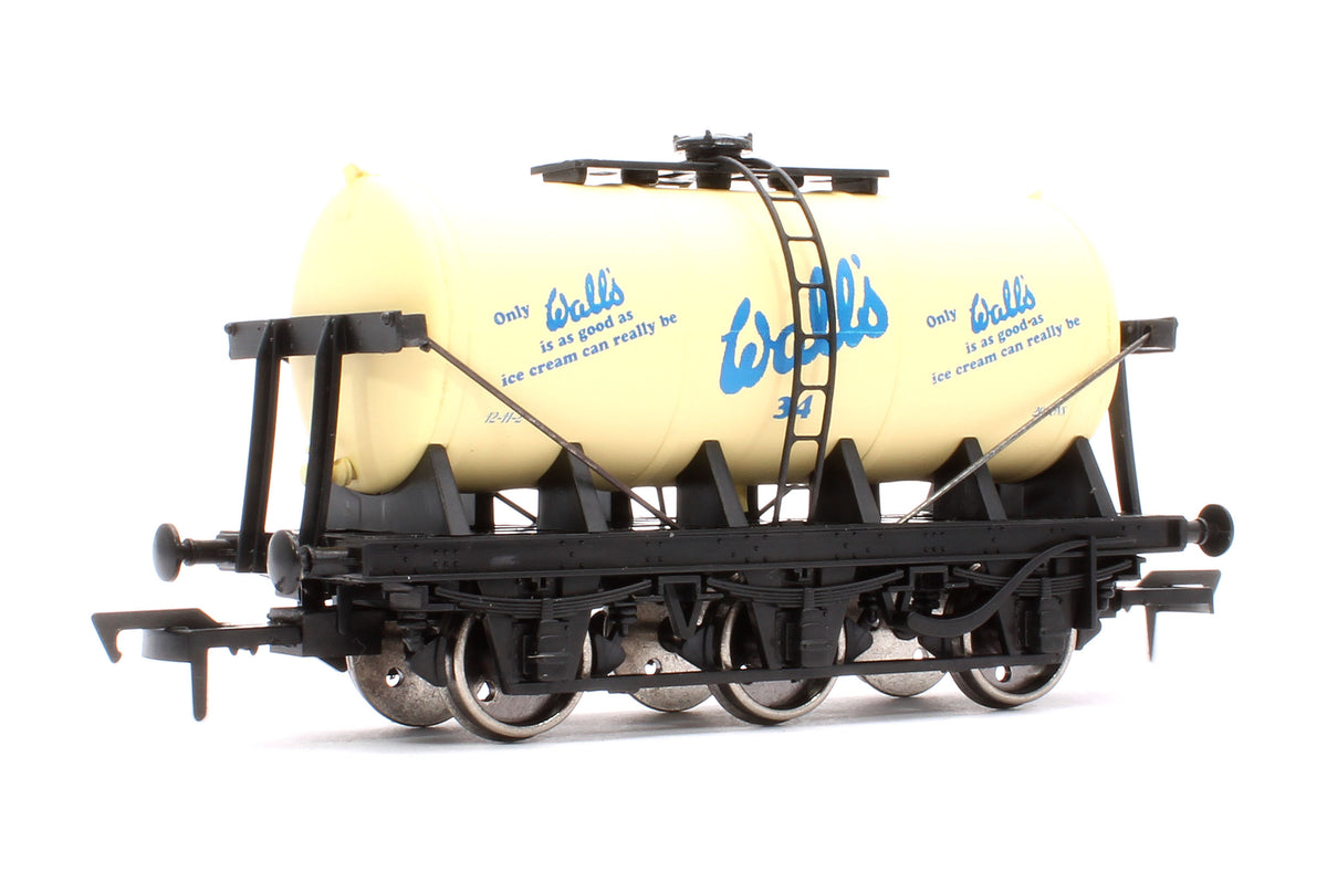4F-WALLS-34 Pre-Owned 6 Wheel 20T No.34 Tank Wagon 'Wall's'