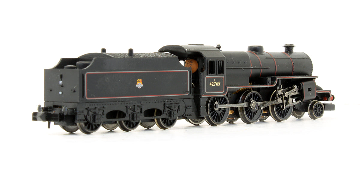 Pre-Owned 372-227 Crab '42765' BR Lined Black Early Emblem Steam Locomotive