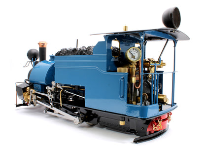 Class B 0-4-0 Saddle Tank Engine 'Darjeeling' Darjeeling Blue (Radio Control, Uninsulated Wheels) Steam Locomotive