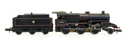 Pre-Owned 372-227 Crab '42765' BR Lined Black Early Emblem Steam Locomotive