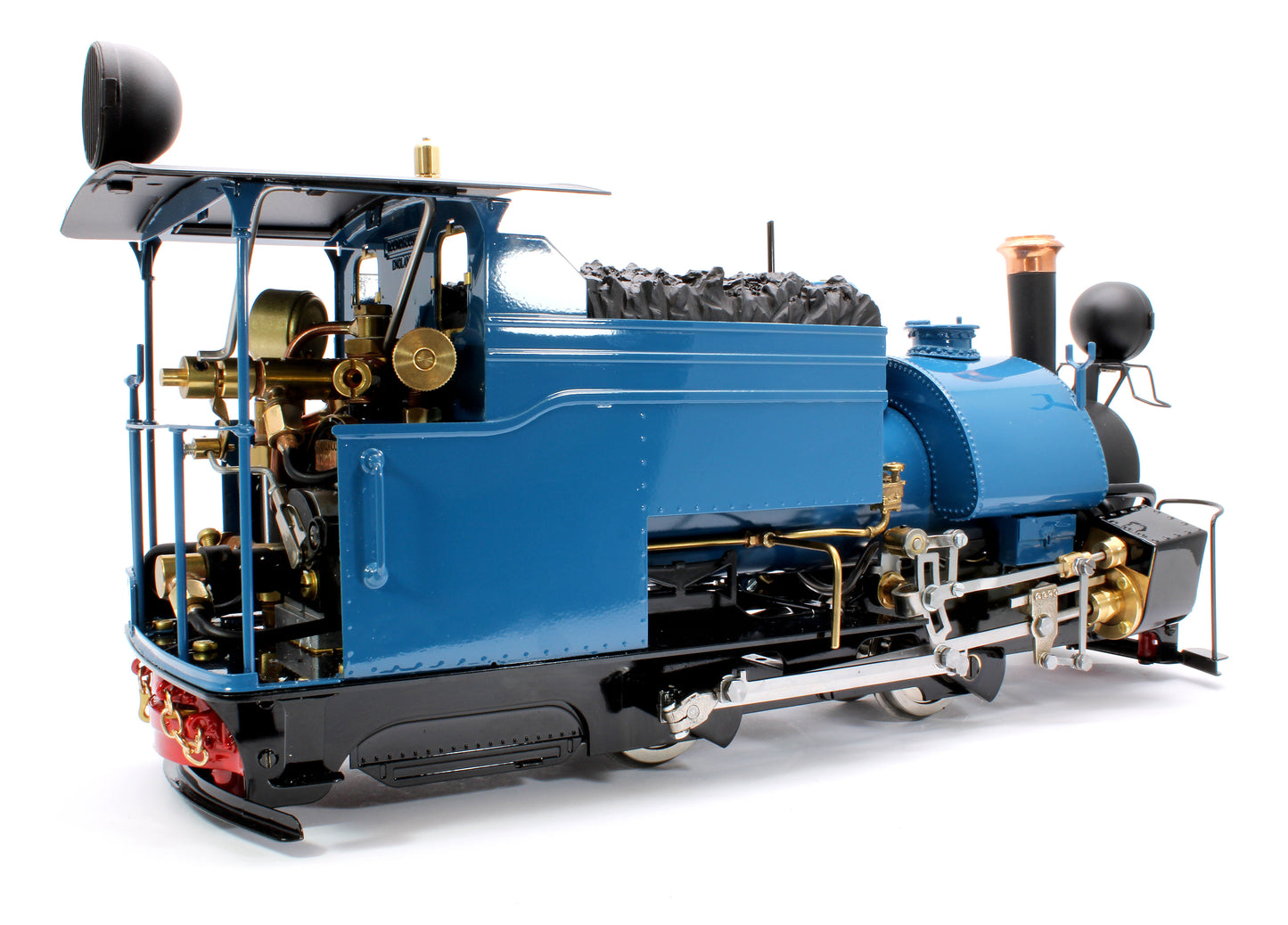 Class B 0-4-0 Saddle Tank Engine 'Darjeeling' Darjeeling Blue (Radio Control, Uninsulated Wheels) Steam Locomotive