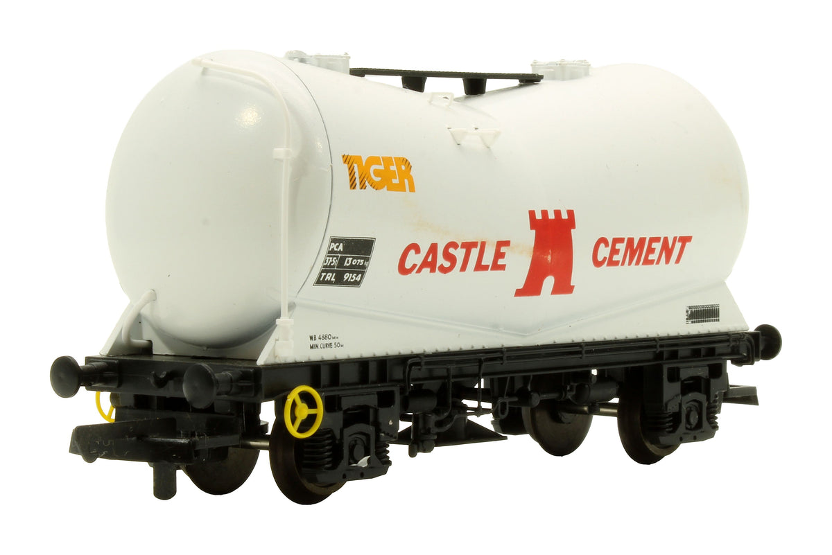 Pre-Owned 305603 PCA 'Castle Cement' Depressed Centre Tank Wagon