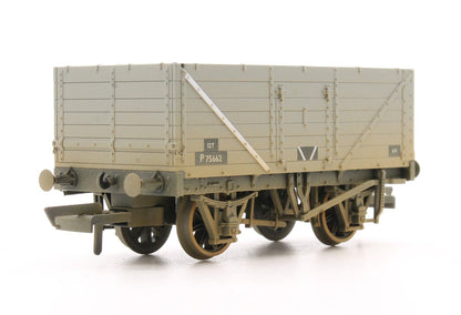 Pre-Owned OR76MW7016 7 Plank Mineral Wagon Set (3) - BR Grey - Weathered