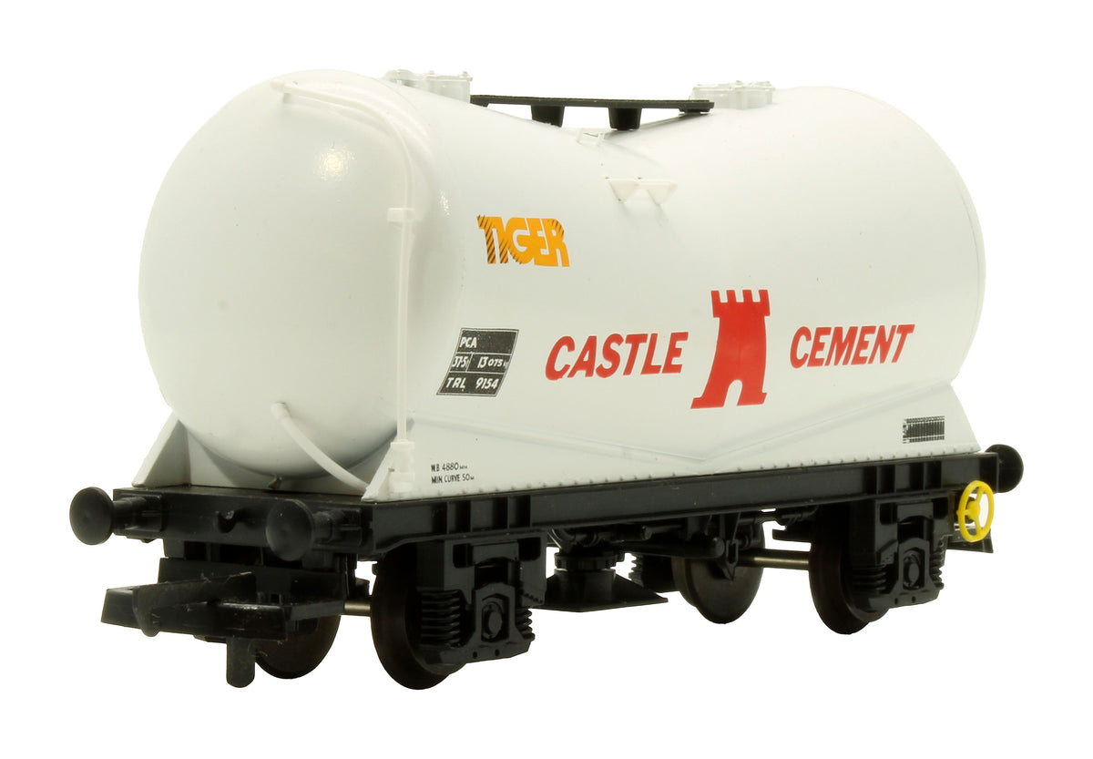 Pre-Owned 305603 PCA 'Castle Cement' Depressed Centre Tank Wagon