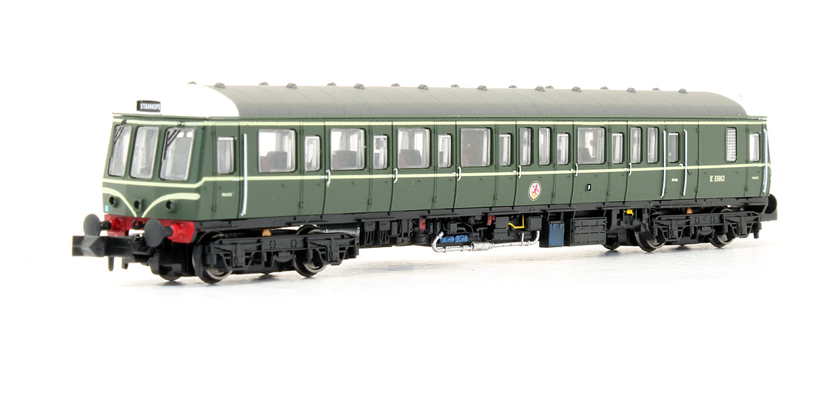 Pre-Owned Class 122 'E55012' BR Green Diesel Railcar With Whiskers - Preserved
