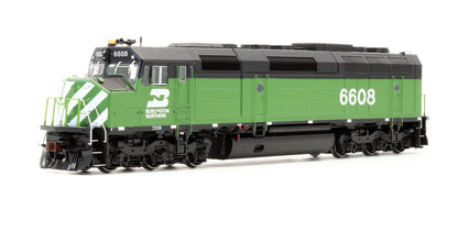 Pre-Owned F45 Diesel Locomotive Burlington Northern - Road #6608 - DCC Sound