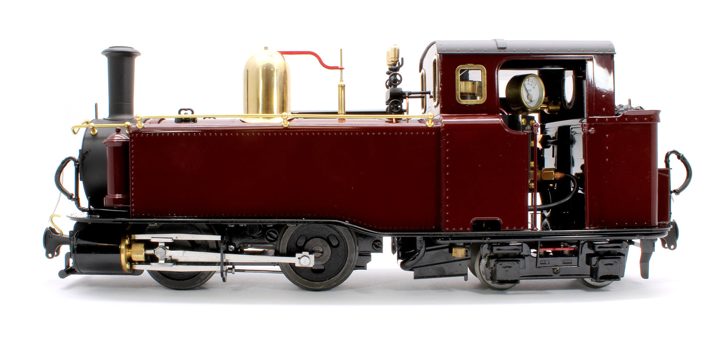 0-4-4T 'Taliesin Mk2' Fairlie Engine Maroon (Radio Control, Uninsulated Wheels) Steam Locomotive