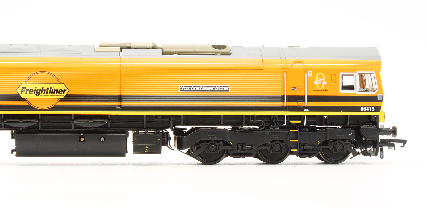 Pre-Owned ACC2638 Class 66415 'You Are Never Alone' Freightliner Orange Diesel Locomotive - Exclusive Edition