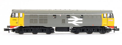 Pre-Owned Class 31/1 (Refurbished) 31154 BR Railfreight Grey Large Logo Diesel Locomotive - DCC Sound