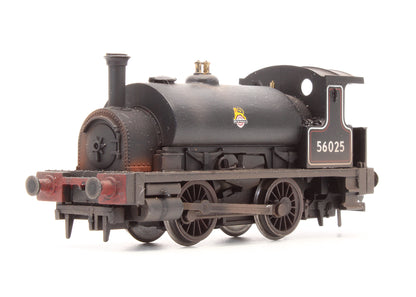 Pre-Owned R3064 RailRoad BR Black 0-4-0 'Smokey Joe' No.56025 Steam Locomotive - DCC Fitted - Custom Weathered