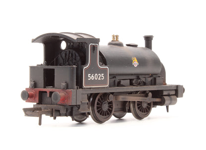 Pre-Owned R3064 RailRoad BR Black 0-4-0 'Smokey Joe' No.56025 Steam Locomotive - DCC Fitted - Custom Weathered