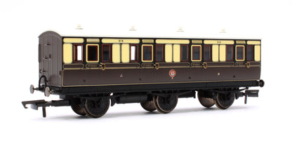 6 Wheel Coach 1st Class GWR Chocolate & Cream No.519