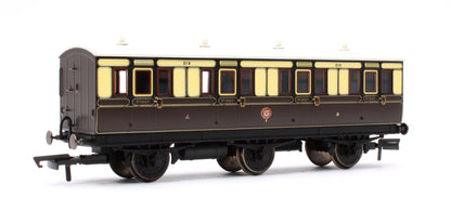 Pre-Owned 6 Wheel Coach 1st Class GWR Chocolate & Cream No.519