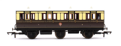 6 Wheel Coach 1st Class GWR Chocolate & Cream No.519