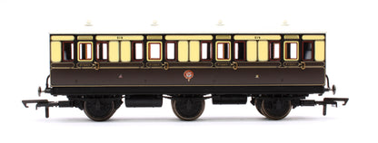 Pre-Owned 6 Wheel Coach 1st Class GWR Chocolate & Cream No.519