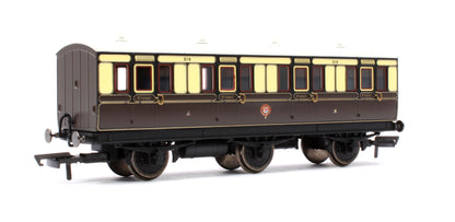 6 Wheel Coach 1st Class GWR Chocolate & Cream No.519