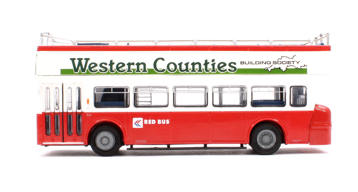Pre-Owned Leyland Atlantean Open Top Red Bus NBC 925 925GTA