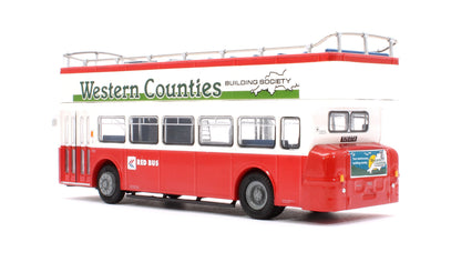 Pre-Owned Leyland Atlantean Open Top Red Bus NBC 925 925GTA