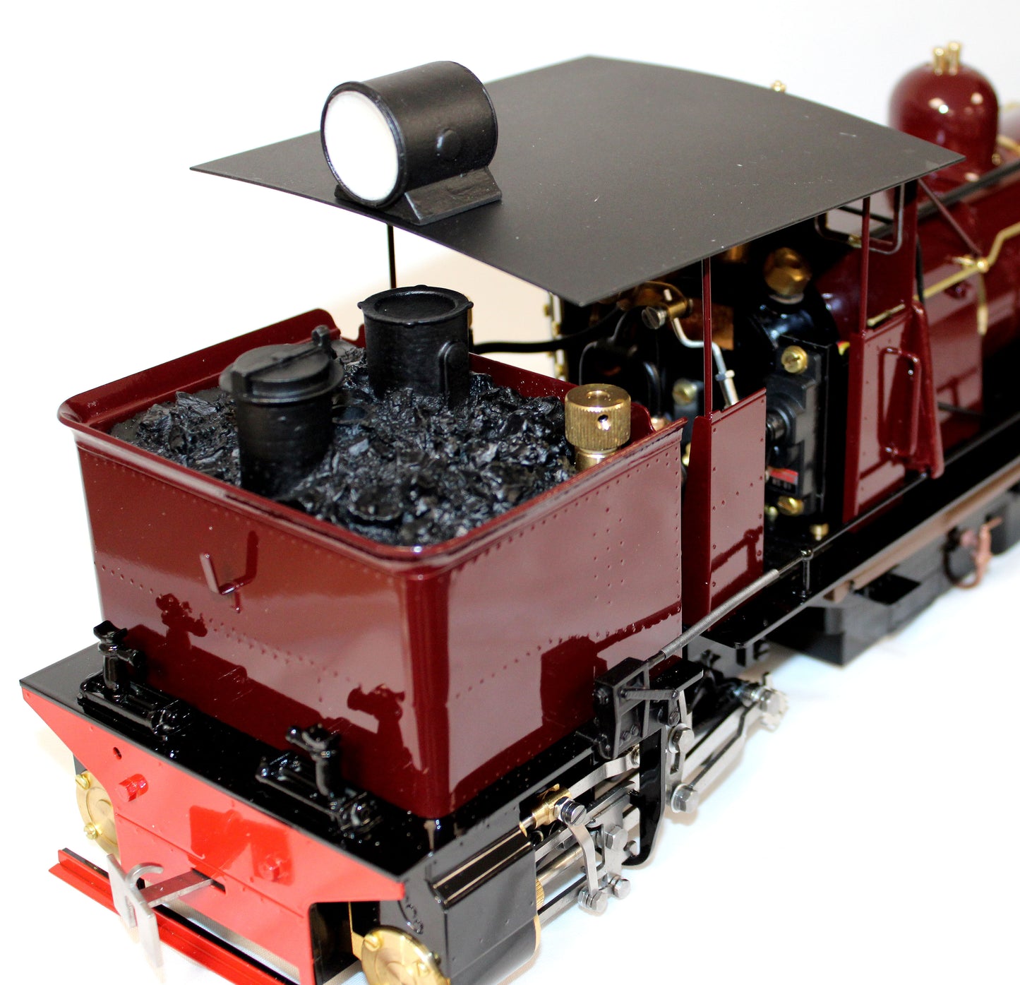 Class D 0-4-0 'Darjeeling Garratt' Fairlie Engine Maroon (Radio Control, Insulated Wheels) Steam Locomotive