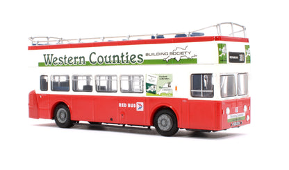 Pre-Owned Leyland Atlantean Open Top Red Bus NBC 925 925GTA