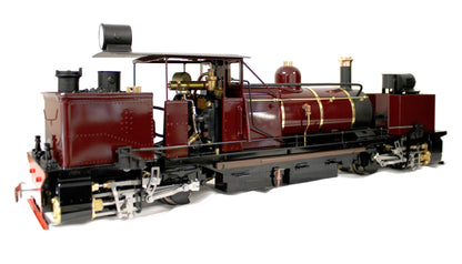 Class D 0-4-0 'Darjeeling Garratt' Fairlie Engine Maroon (Radio Control, Insulated Wheels) Steam Locomotive