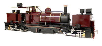 Class D 0-4-0 'Darjeeling Garratt' Fairlie Engine Maroon (Radio Control, Insulated Wheels) Steam Locomotive