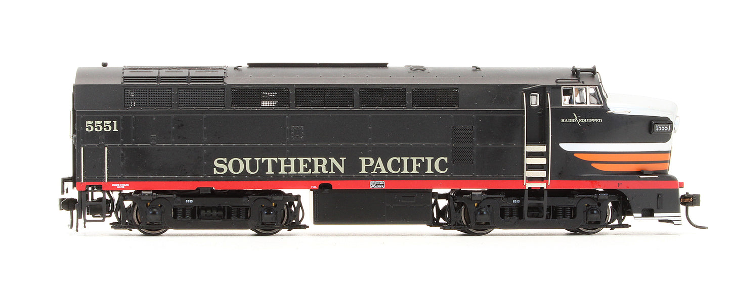 Pre-Owned BLW Sharknose A-Unit Black Widow Paint Scheme Diesel Locomotive - Road #5551 - DCC Sound