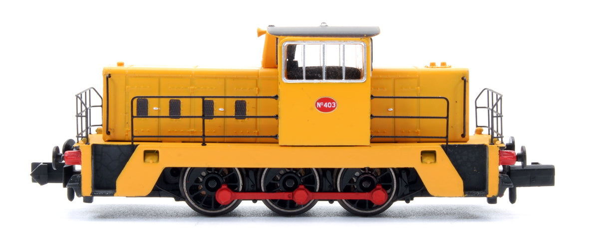 Pre-Owned Yellow No.403 Hunslet 0-6-0DH Industrial Locomotive - DCC Fitted - Exclusive Edition