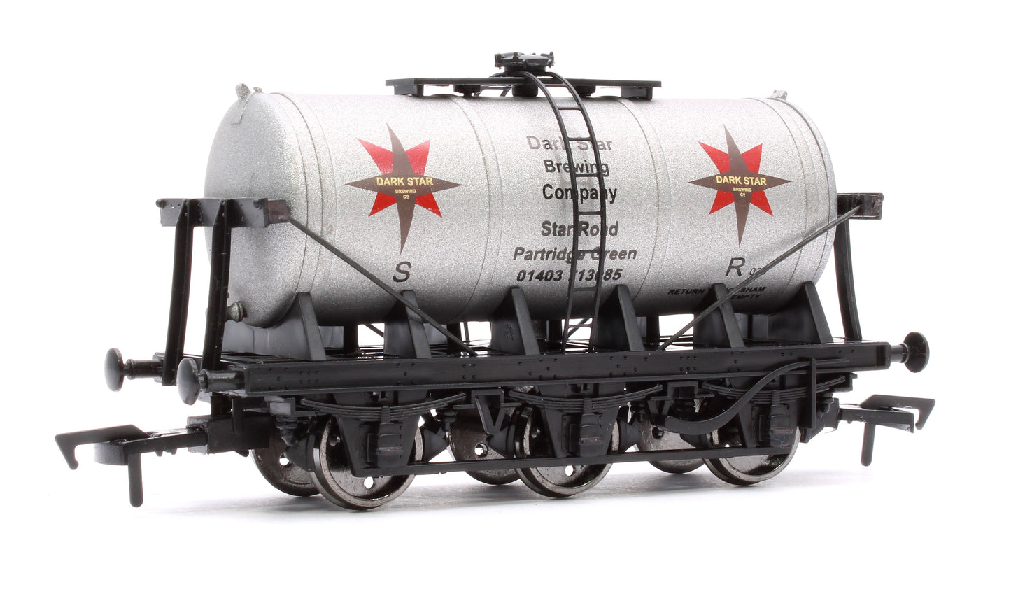 Pre-Owned 6 Wheel Milk Tank Dark Star Brewing Co 30