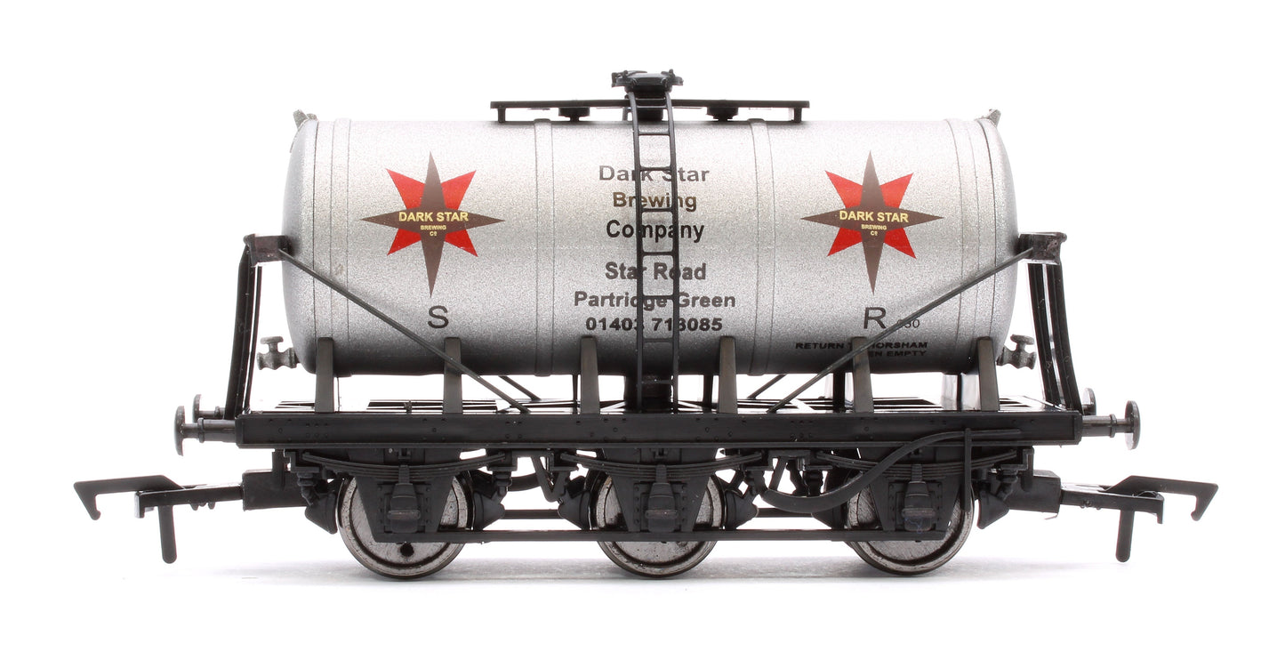 Pre-Owned 6 Wheel Milk Tank Dark Star Brewing Co 30