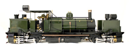 Class D 0-4-0 'Darjeeling Garratt' Deep Bronze Green (Radio Control, Insulated Wheels) Steam Locomotive