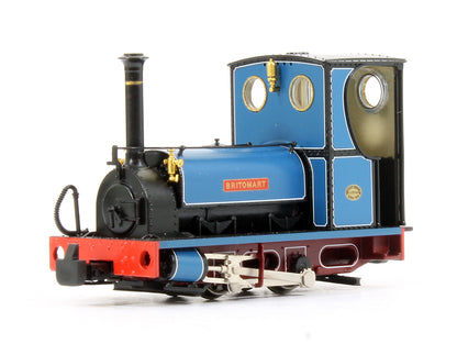 Quarry Hunslet 0-4-0 'Britomart' in Pen-yr-Orsedd Quarry Blue livery