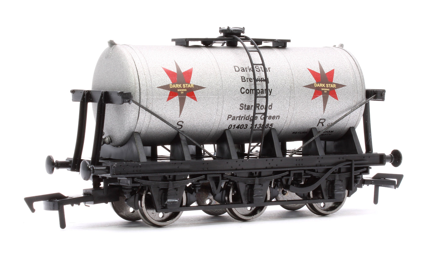 Pre-Owned 6 Wheel Milk Tank Dark Star Brewing Co 30