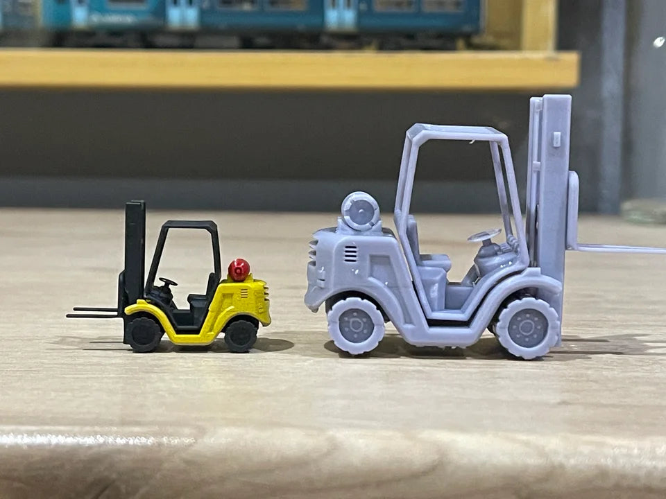 O Gauge Forklift (Single Pack) - Unpainted Model Kit