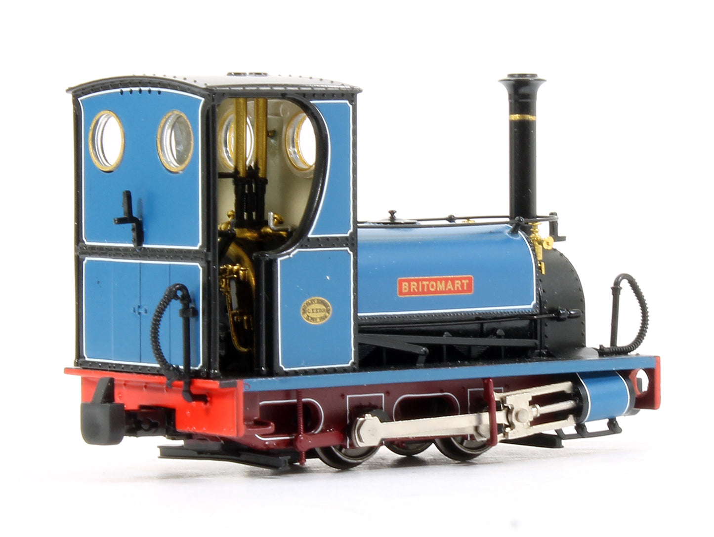 Quarry Hunslet 0-4-0 'Britomart' in Pen-yr-Orsedd Quarry Blue livery