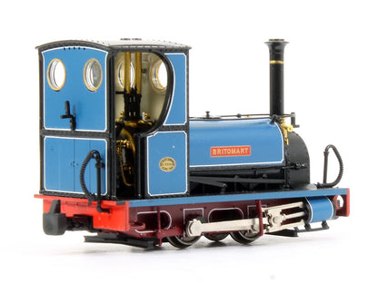 Quarry Hunslet 0-4-0 'Britomart' in Pen-yr-Orsedd Quarry Blue livery