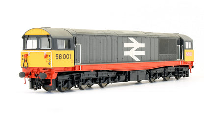 Pre-Owned 5802 Class 58 001 Railfreight Redstripe Diesel Locomotive