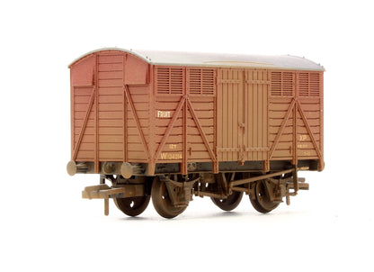Pre-Owned 12 Ton BR Bauxite Fruit Van 'W134214' - Custom Weathered