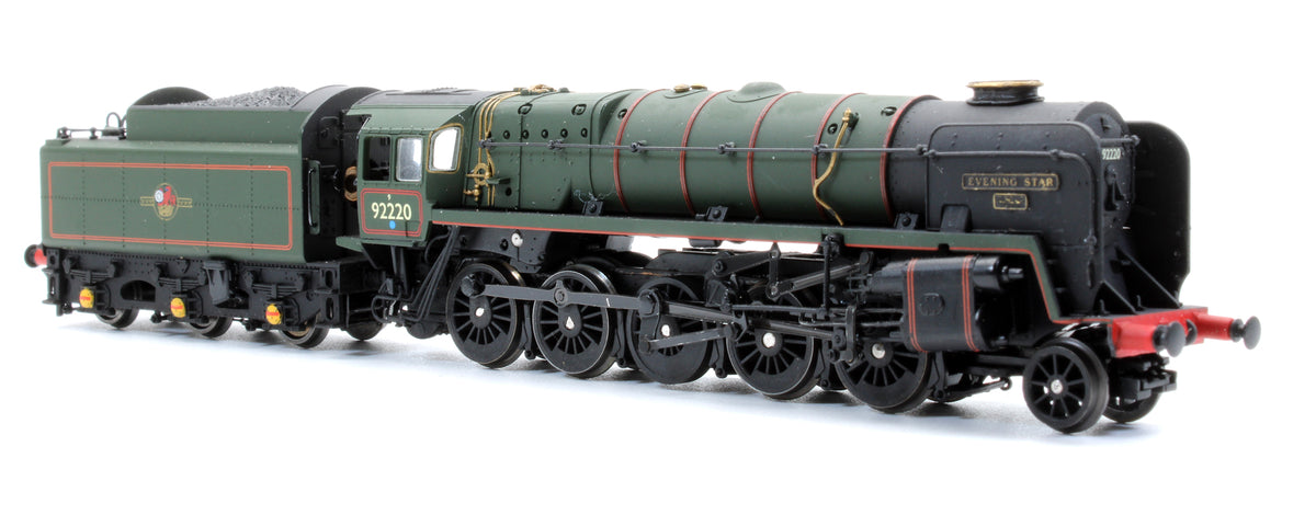 Pre-Owned ND-090 BR 2-10-0 9F Late Crest Double Chimney 92220 'Evening Star' Steam Locomotive - DCC Fitted