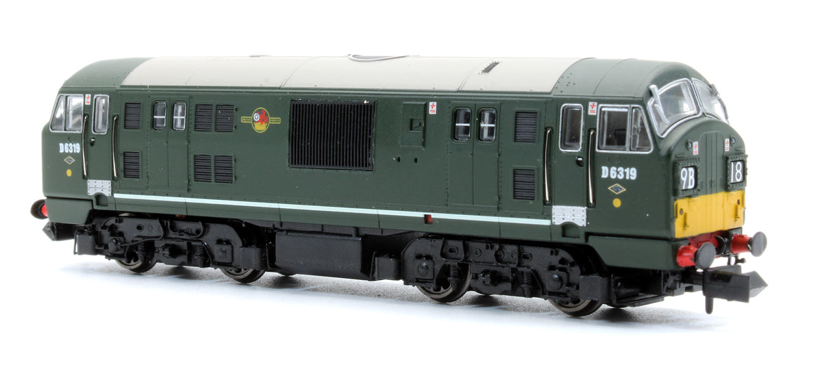 Pre-Owned Class 22 D6319 BR Green With Small Yellow Warning Panel Diesel Locomotive