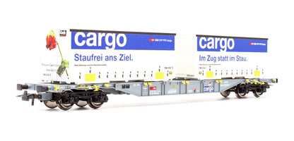 Pre-Owned 77341 Sgnns Cargo Bogie Wagon 31 85 455 2 311-6