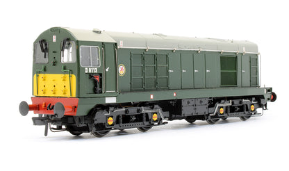 Pre-Owned 32-040DS Class 20 D8113 BR Green With Discs/Tablet Catcher Diesel Locomotive - DCC Sound