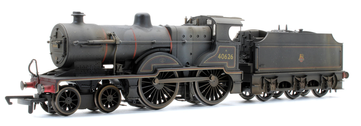 Pre-Owned BR (Early) Fowler 4-4-0 Class 2P '40626' Steam Locomotive - Custom Weathered - TTS Sound