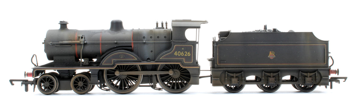 Pre-Owned BR (Early) Fowler 4-4-0 Class 2P '40626' Steam Locomotive - Custom Weathered - TTS Sound