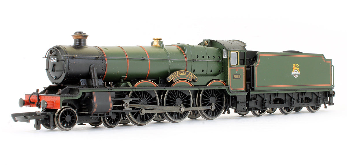 Pre-Owned Modified Hall 6969 'Wraysbury Hall' BR Green Early Emblem Steam Locomotive