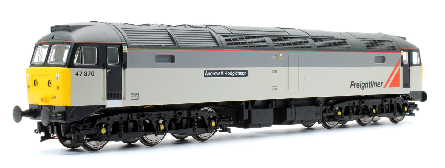 Pre-Owned Freightliner Grey Class 47370 'Andrew A Hodgkinson' Diesel Locomotive