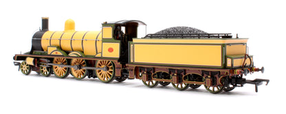 Highland Railways Jones Goods 4-6-0 Steam Locomotive No.103, HR yellow (1960s condition) DCC Sound