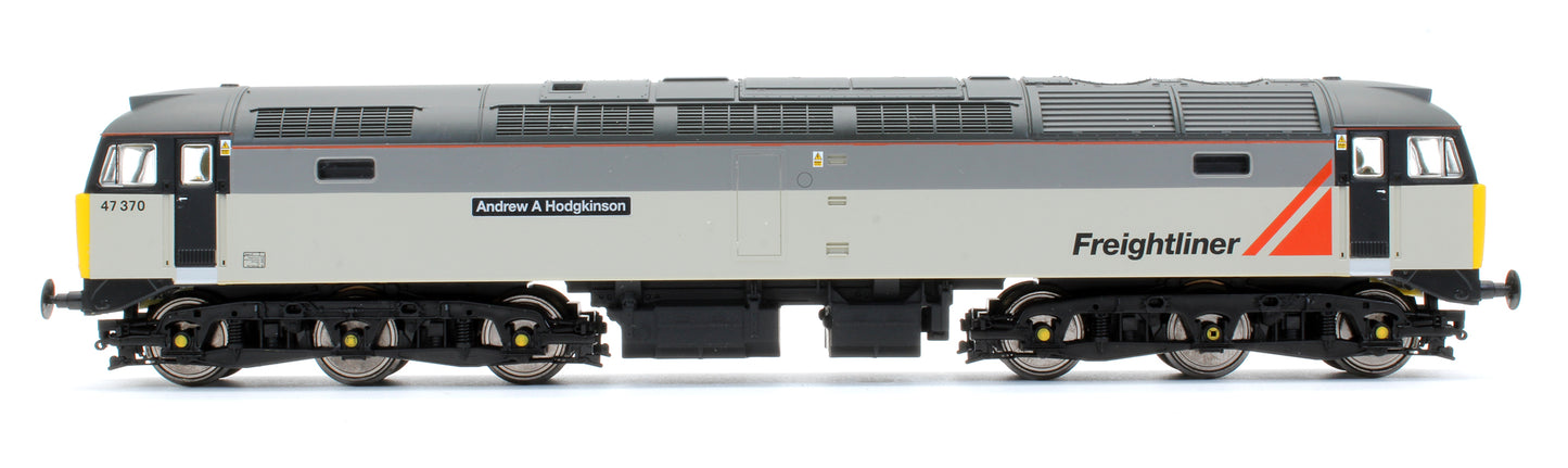 Pre-Owned Freightliner Grey Class 47370 'Andrew A Hodgkinson' Diesel Locomotive